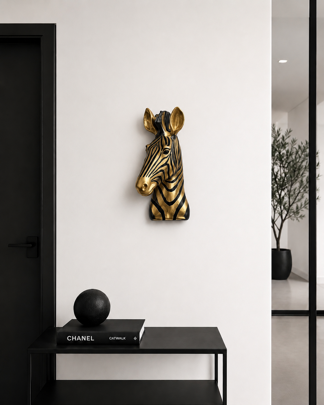 MEA/368-Tasarim Zebra Heykeli