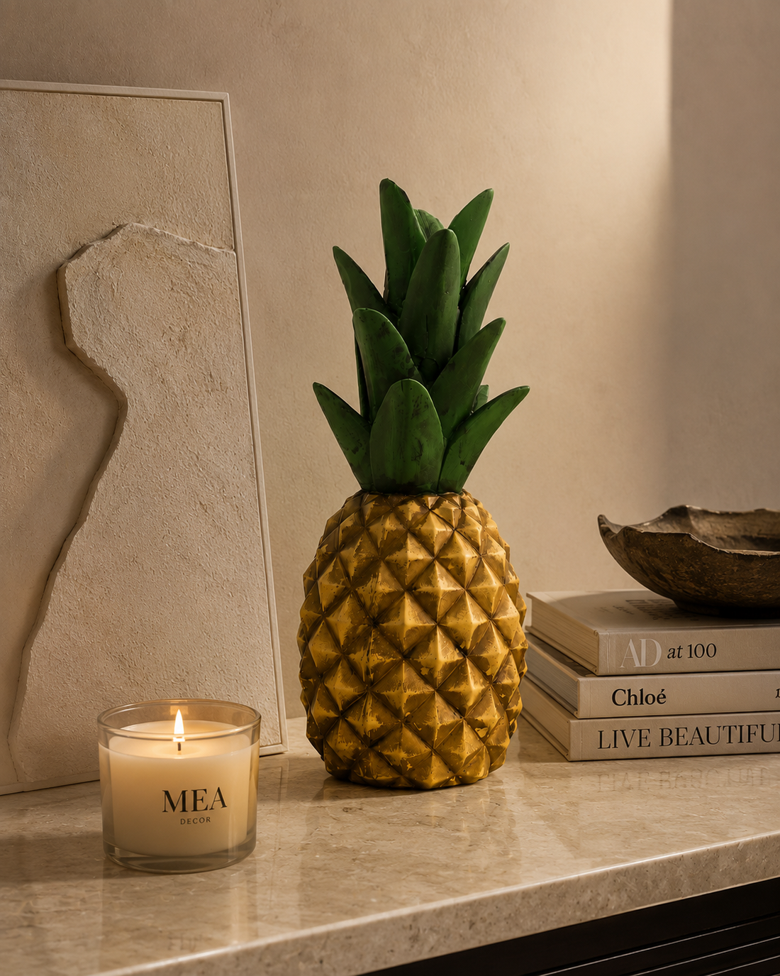 MEA/512-Tasarım Ananas Heykeli